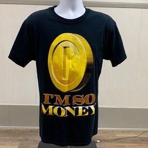Vintage Mario bros. Coin novelty T-shirt 😎”I’m So 💵